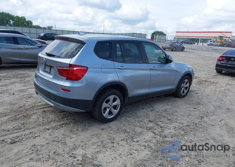 2012 BMW X3 xDrive28I z USA, uszkodzony, nr VIN 5UXWX5C53CL718539
